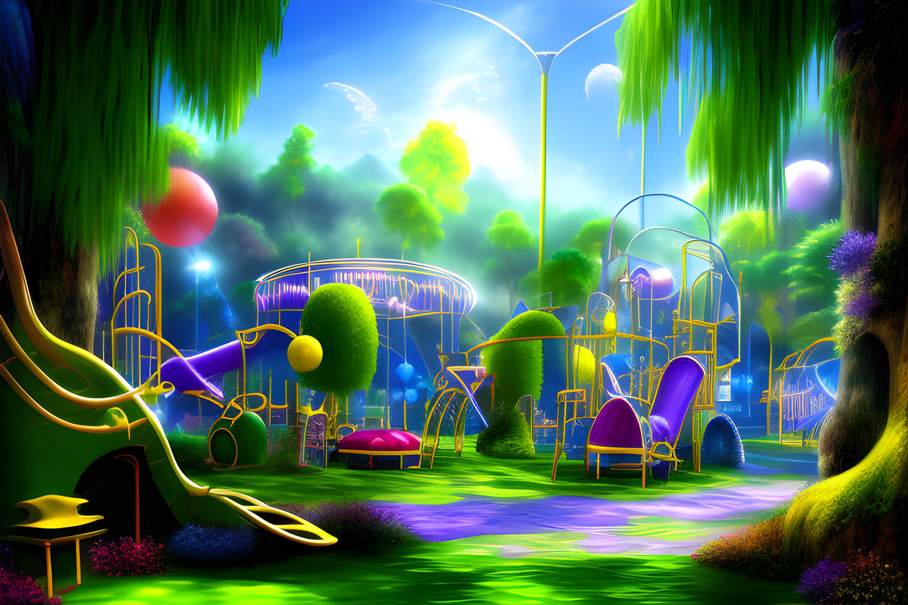 dreamcore playground aquapark
